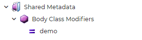 Metadata Modifiers
