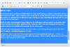Article text block - selecting all content