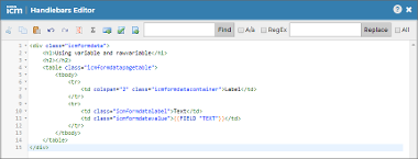 Handlebars Field Value Substitution