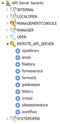Remote API Server Key