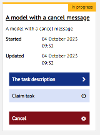 User Requests with Cancellation