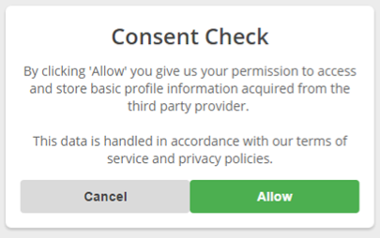 Auth Consent Check