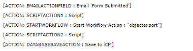 Email, scripts, workflow and save