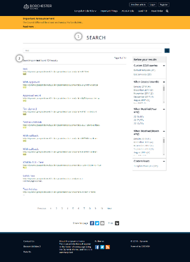 Search Template - The Digital Platform Documentation Site