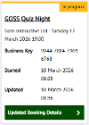 Booking Overview in User Requests