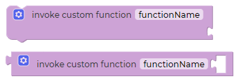 Invoking Custom Functions