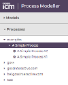 Process Navigation Menu