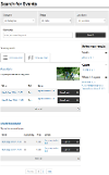 Event Search Template