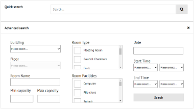 Room Search Form