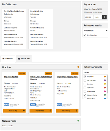 Find My Nearest - The Digital Platform Documentation Site