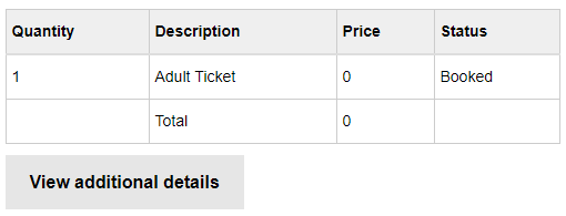 Booking Management Form