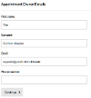 Appointment Details