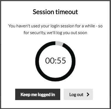 Session Timeout Notifications