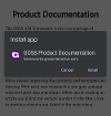 PWA Install