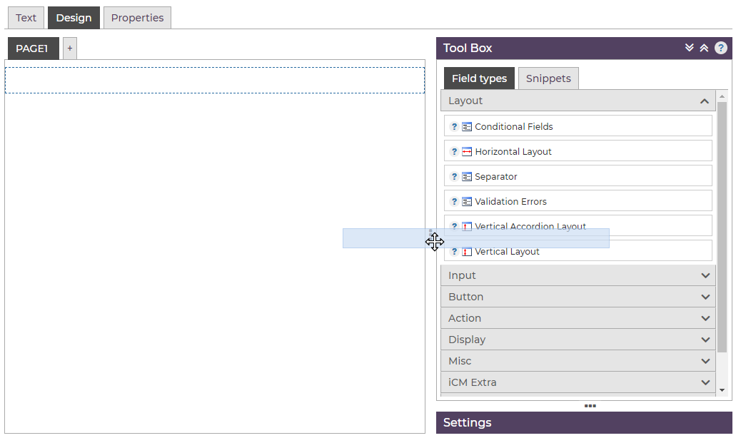 Add a Layout Field