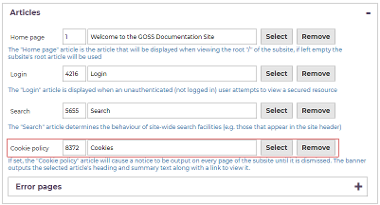 Analytics and Cookie Banners - The Digital Platform Documentation Site