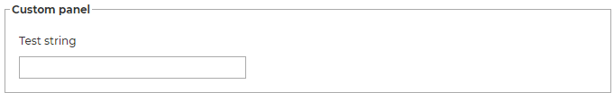 Boilerplate Form Field Layout