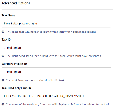 Boilerplate Advanced Config