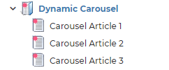 Carousel Feature Group