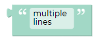 Multi-line Text