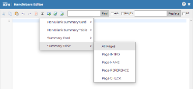 Summary Table