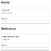Summary Card Example