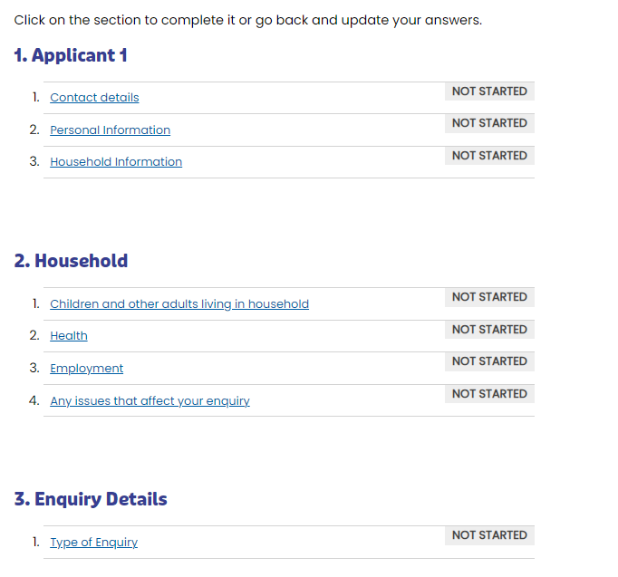 EOI Task Form