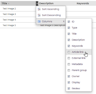 Grid Editor - Add Columns