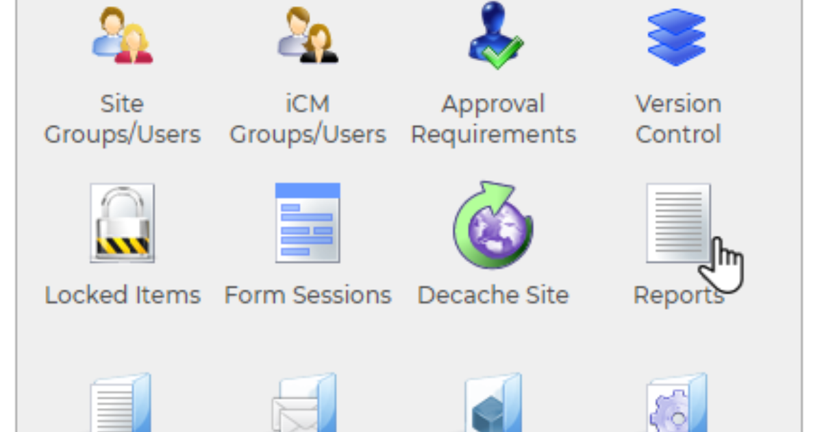 Reports - The Digital Platform Documentation Site