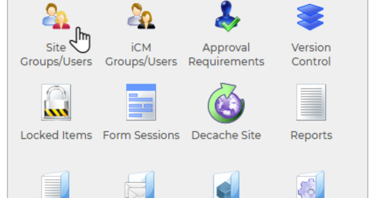 Site Groups and Users - The Digital Platform Documentation Site