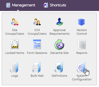 System Configuration