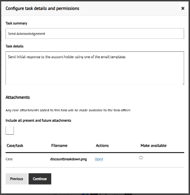 Case Tasks - Creating Case Tasks - The Digital Platform Documentation Site