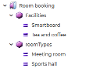 Room Booking Metadata Values