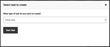 Case Tasks - Creating Case Tasks - The Digital Platform Documentation Site