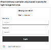 My Account - Re-authenticate